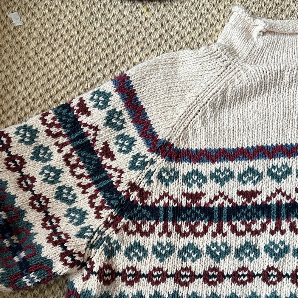Vintage Eddie Bauer roll neck ski sweater - Picture 8 of 10